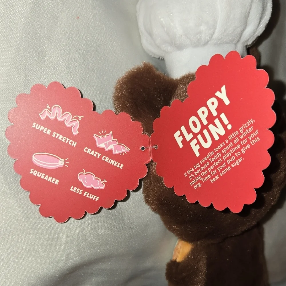 BarkBox Company Teddy Baker Brown Dog Toy
